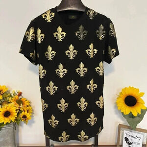 Mks Original designs unisex black short sleeve T-shirt size medium